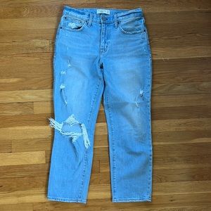 Blue Boyfriend Jeans